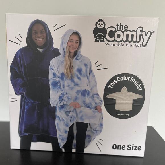 NIB / NWT The Comfy Dream Wearable Blanket in Heather Gray - Picture 2 of 7